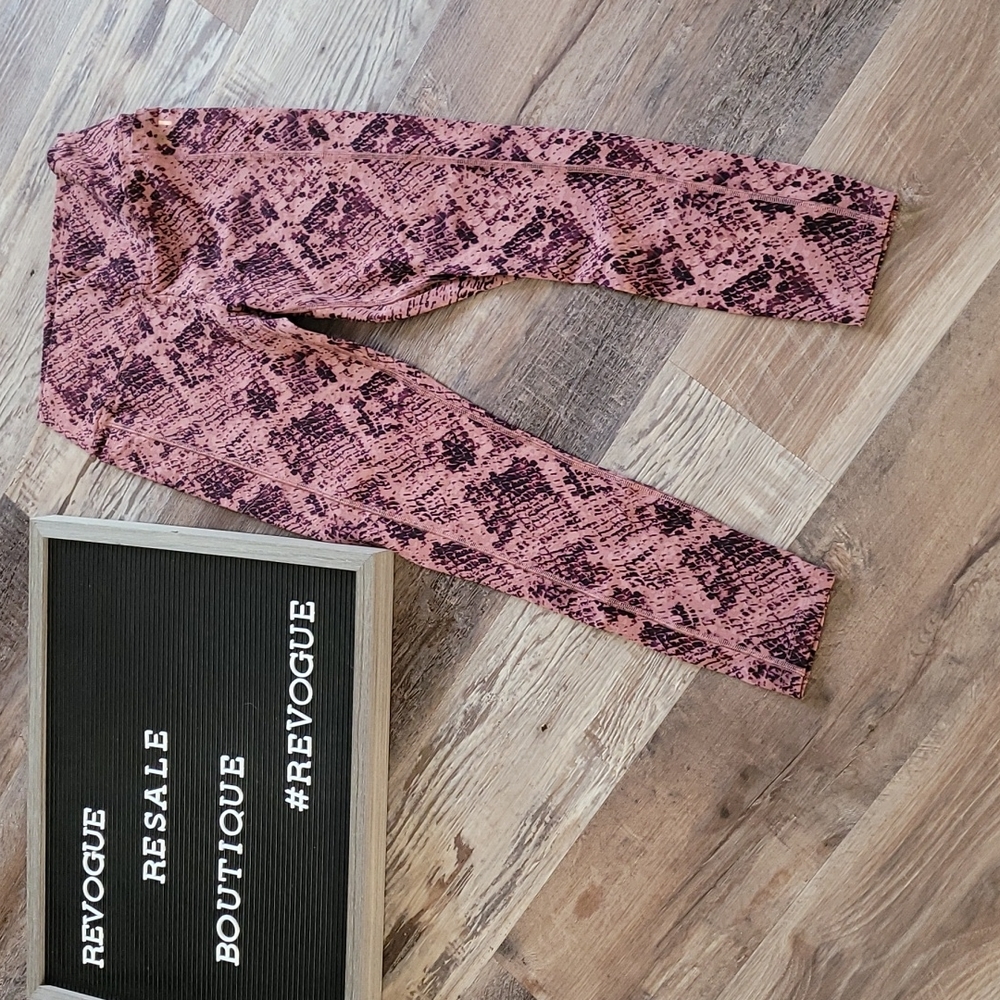 Pink Python Print Tight. - image 2